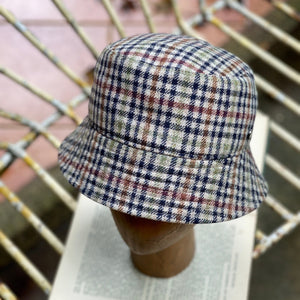 Doria/Wool Check Bucket Hat