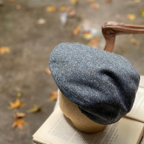 Doria/Grey Flat Cap