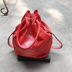 Numero 10/Red Tie-dye handbag