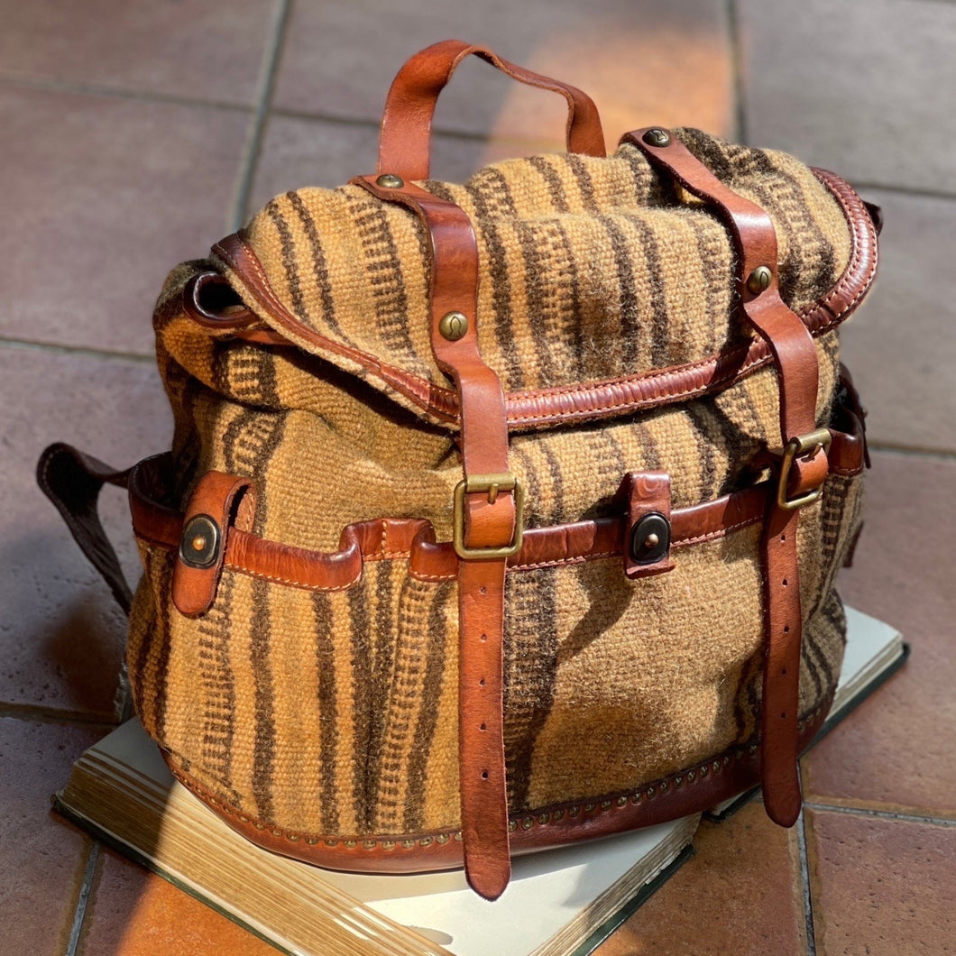 Campomaggi/Woven Wool Backpack