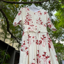 Load image into Gallery viewer, H+ by Hannoh Wessel/Flower print dress(#36/38)