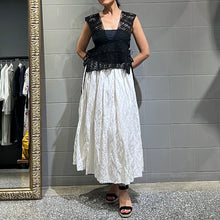 Load image into Gallery viewer, 義大利設計師品牌/White Maxi Skirt
