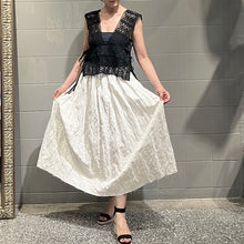 Load image into Gallery viewer, 義大利設計師品牌/White Maxi Skirt