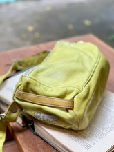 Load image into Gallery viewer, Vive La Difference/Lime shoulder bag