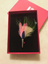 Load image into Gallery viewer, My BOB/Feather Brooch