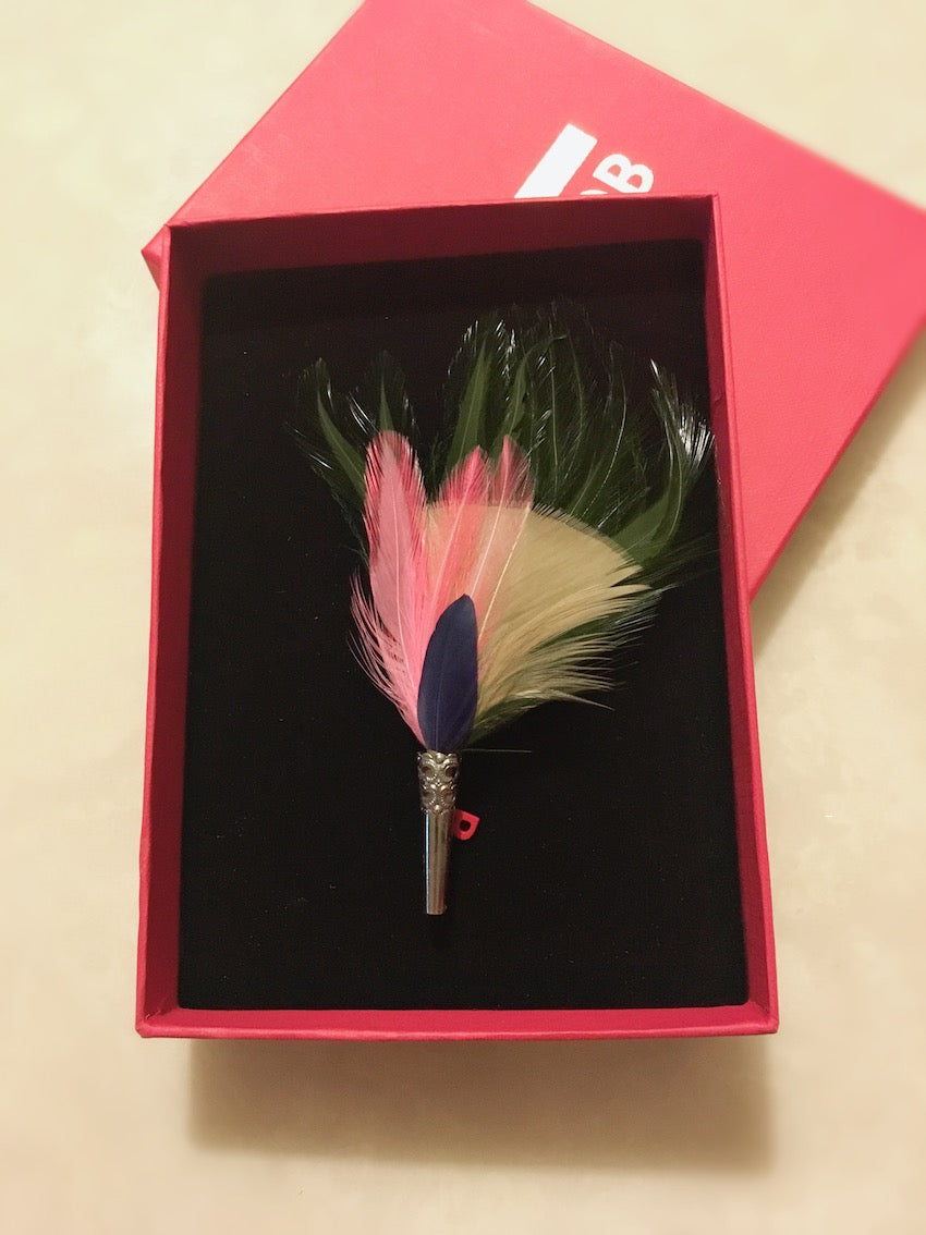 My BOB/Feather Brooch