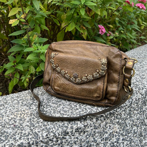 Campomaggi/Military Green Shoulder Bag