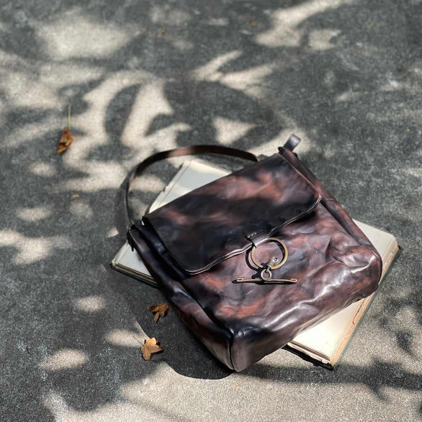 Munoz Vrandecic/Dark Brown Shoulder Bag