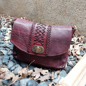 Campomaggi/Burgundy Red Shoulder Bag