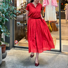 Load image into Gallery viewer, H+ by Hannoh Wessel/Red skirt