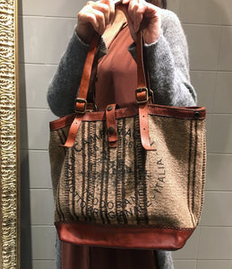 Campomaggi/Woven Wool Tote Bag