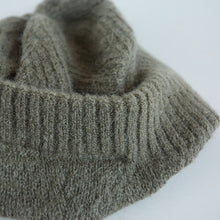 Load image into Gallery viewer, 日本設計師帽款/Unisex Mohair Knitting Cap (Khaki/Black)