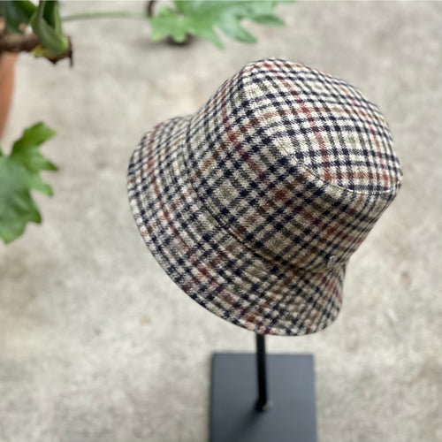 Doria/Check Bucket Hat - OBEIOBEI