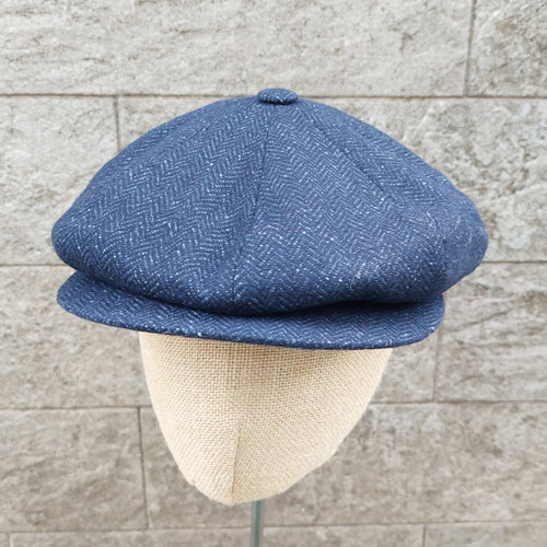 Doria/Navy Newsboy Cap - OBEIOBEI