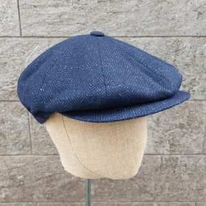 Doria/Navy Newsboy Cap - OBEIOBEI