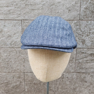 義大利Gi N Gi/Striped Cap(Black/Blue) - OBEIOBEI