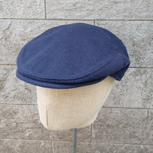 Load image into Gallery viewer, Borsalino/Blue Cashmere Soft Cap - OBEIOBEI