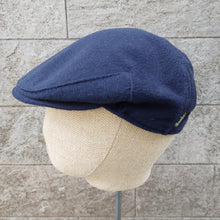 Load image into Gallery viewer, Borsalino/Blue Cashmere Soft Cap - OBEIOBEI