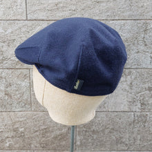 Load image into Gallery viewer, Borsalino/Blue Cashmere Soft Cap - OBEIOBEI