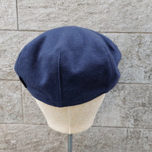 Load image into Gallery viewer, Borsalino/Blue Cashmere Soft Cap - OBEIOBEI