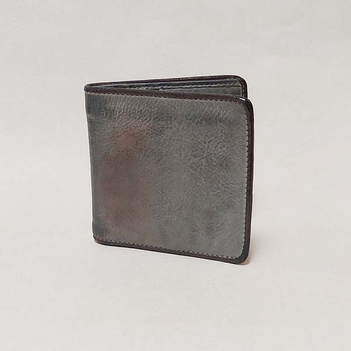 Reptile's House/Grey Bi-Fold Wallet - OBEIOBEI