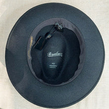 Load image into Gallery viewer, Borsalino/Black fedora hat(Medium brim) - OBEIOBEI