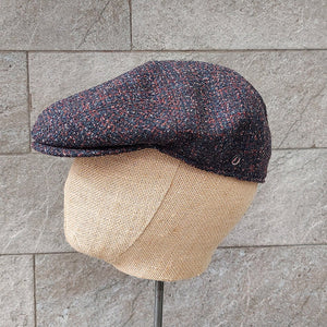 Doria/Black Check Flat Cap - OBEIOBEI